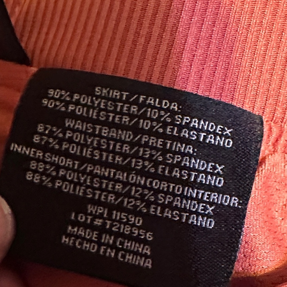 32 Degrees Women's Coral Skort - Picture 5 of 7